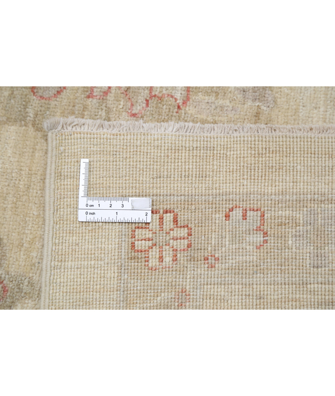 Hand Knotted Serenity Wool Rug - 9'0'' x 12'3'' 9'0'' x 12'3'' (270 X 368) / Ivory / Red