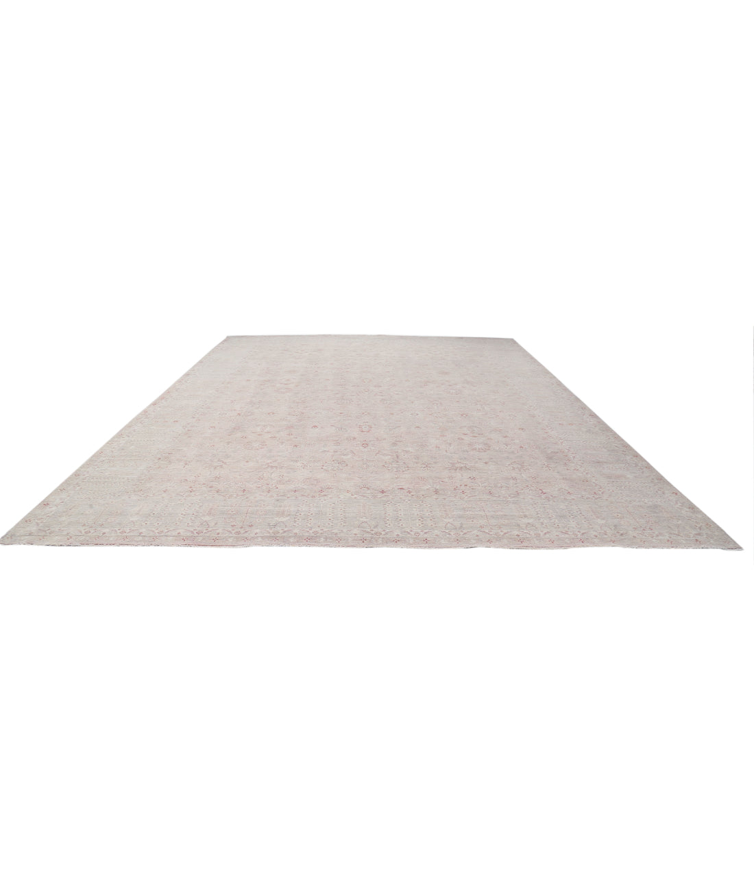 Hand Knotted Serenity Wool Rug - 12'6'' x 16'4'' 12'6'' x 16'4'' (375 X 490) / Taupe / Grey