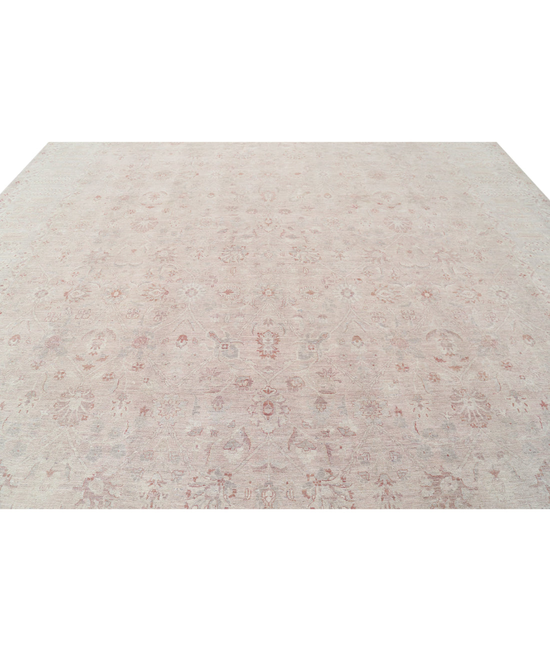 Hand Knotted Serenity Wool Rug - 12'6'' x 16'4'' 12'6'' x 16'4'' (375 X 490) / Taupe / Grey