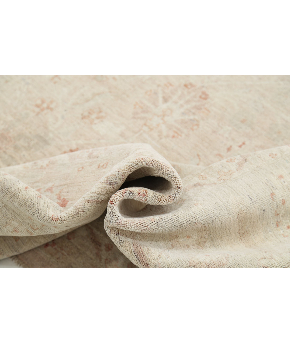 Hand Knotted Serenity Wool Rug - 12'6'' x 16'4'' 12'6'' x 16'4'' (375 X 490) / Taupe / Grey