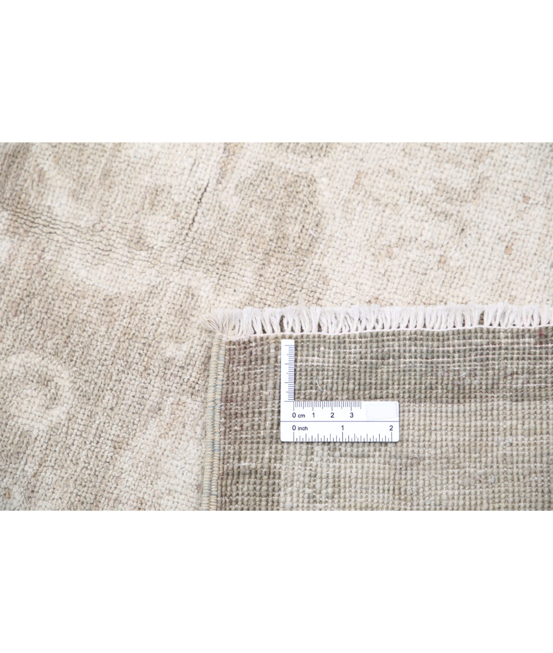 Hand Knotted Serenity Wool Rug - 10'10'' x 18'5'' 10'10'' x 18'5'' (325 X 553) / Taupe / Ivory