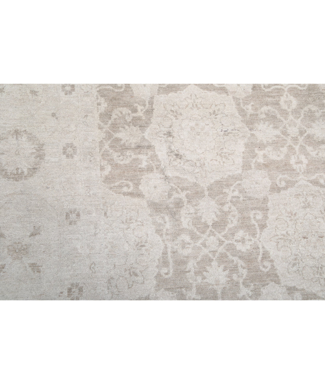 Hand Knotted Serenity Wool Rug - 10'10'' x 18'5'' 10'10'' x 18'5'' (325 X 553) / Taupe / Ivory