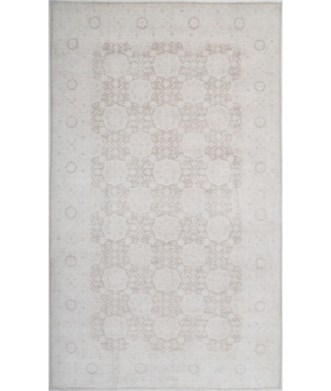 Hand Knotted Serenity Wool Rug - 10'10'' x 18'5''