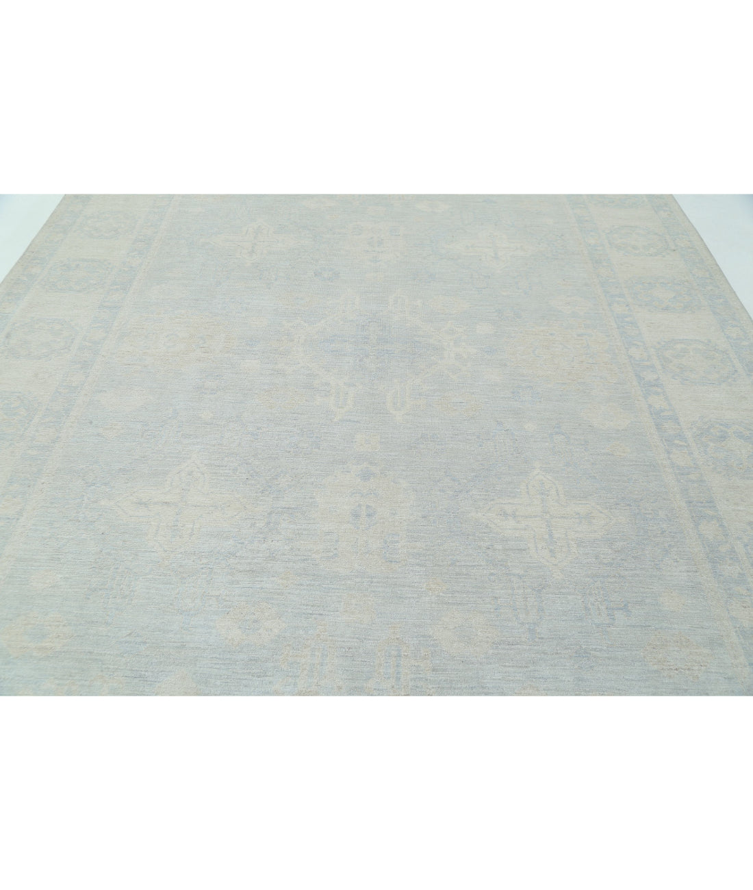 Hand Knotted Serenity Wool Rug - 8'9'' x 11'6'' 8'9'' x 11'6'' (263 X 345) / Grey / Ivory