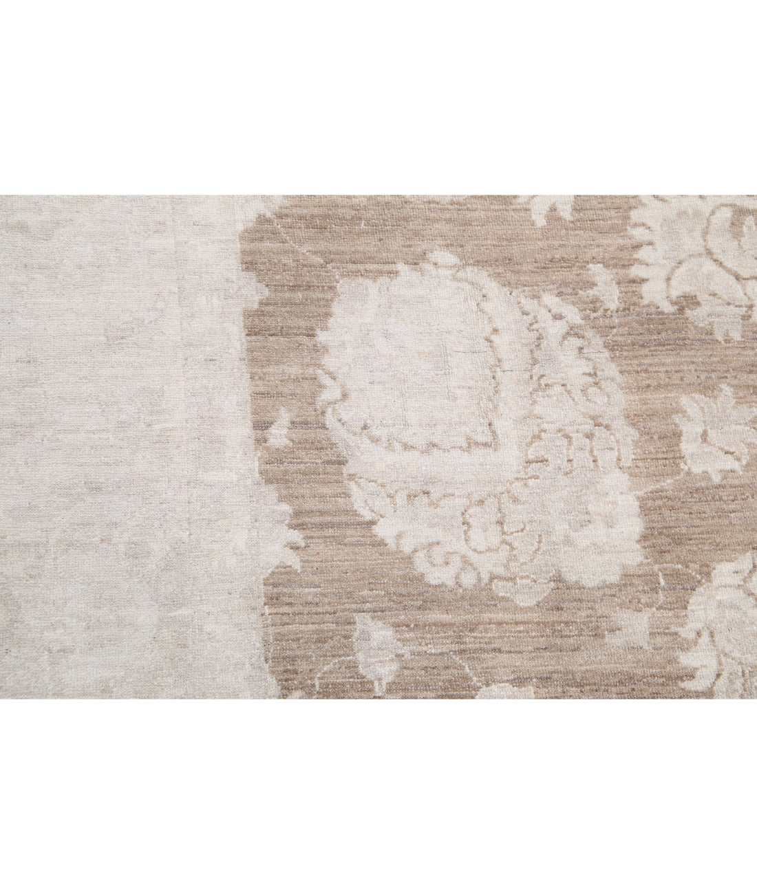 Hand Knotted Serenity Wool Rug - 7'11'' x 10'6'' 7'11'' x 10'6'' (238 X 315) / Taupe / Ivory