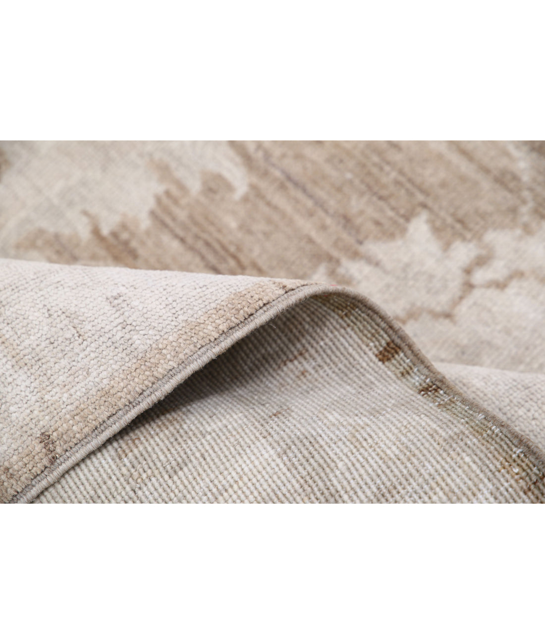 Hand Knotted Serenity Wool Rug - 7'11'' x 10'6'' 7'11'' x 10'6'' (238 X 315) / Taupe / Ivory