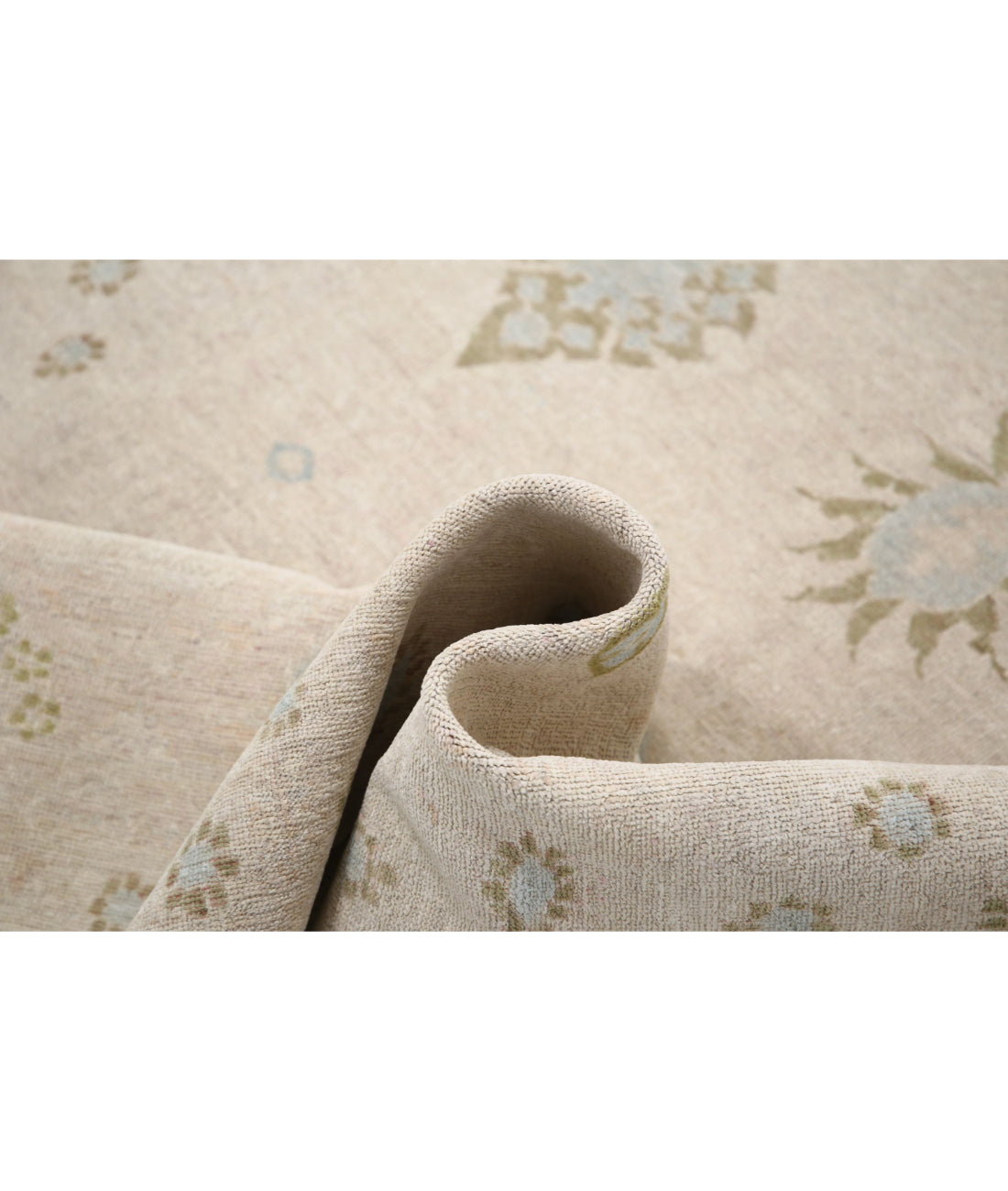 Hand Knotted Serenity Wool Rug - 4'9'' x 7'5'' 4'9'' x 7'5'' (143 X 223) / Taupe / Ivory