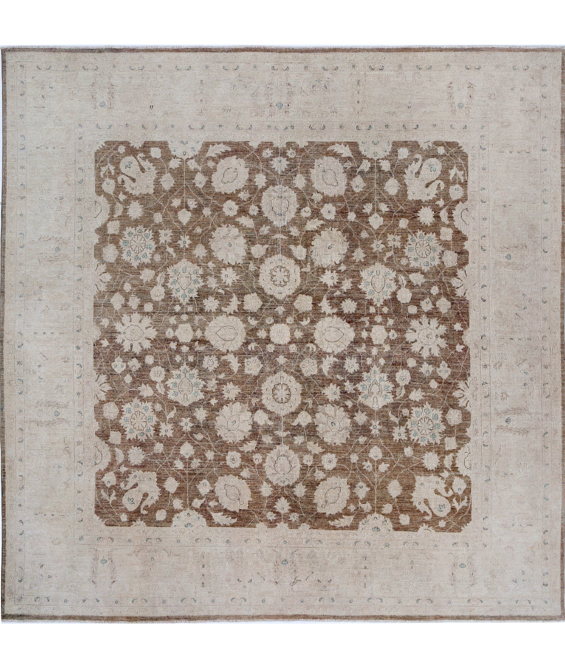 Hand Knotted Serenity Wool Rug - 9'7'' x 9'7''