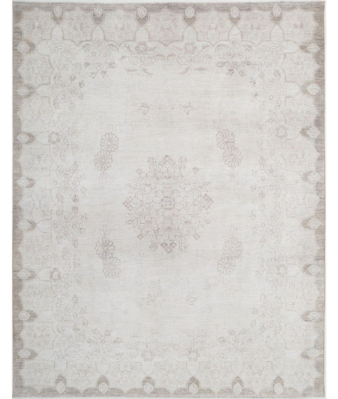 Hand Knotted Serenity Wool Rug - 7'10'' x 10'1''
