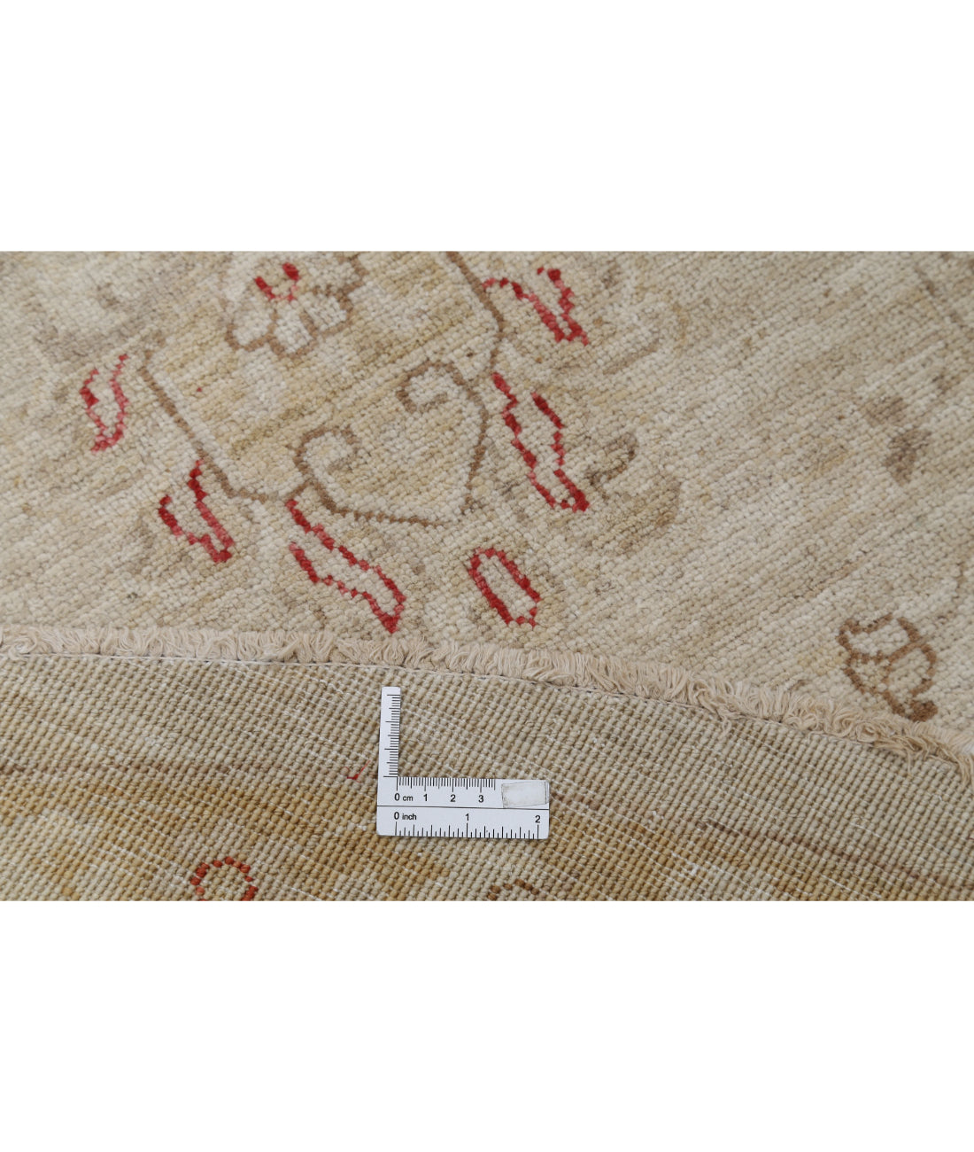 Hand Knotted Serenity Wool Rug - 8'6'' x 8'10'' 8'6'' x 8'10'' (255 X 265) / Grey / Ivory