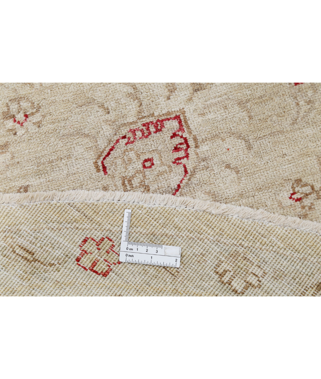Hand Knotted Serenity Wool Rug - 7'10'' x 8'0'' 7'10'' x 8'0'' (235 X 240) / Ivory / Taupe