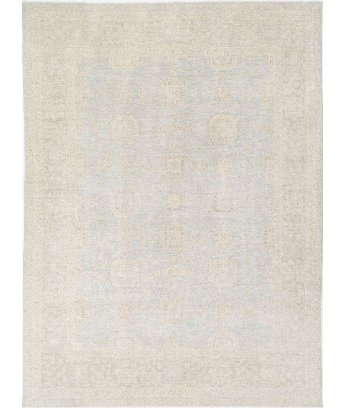 Hand Knotted Serenity Wool Rug - 9'0'' x 12'2''