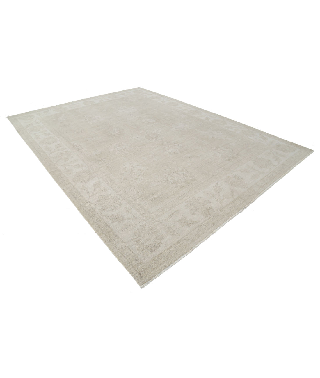 Hand Knotted Serenity Wool Rug - 9'0'' x 12'0'' 9'0'' x 12'0'' (270 X 360) / Taupe / Ivory