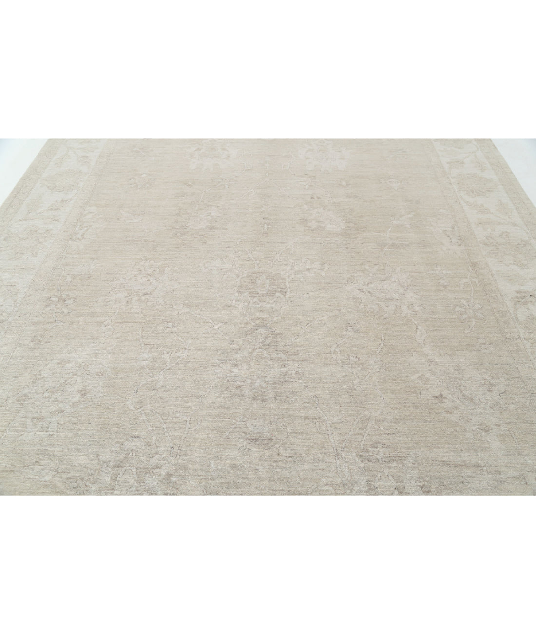 Hand Knotted Serenity Wool Rug - 9'0'' x 12'0'' 9'0'' x 12'0'' (270 X 360) / Taupe / Ivory