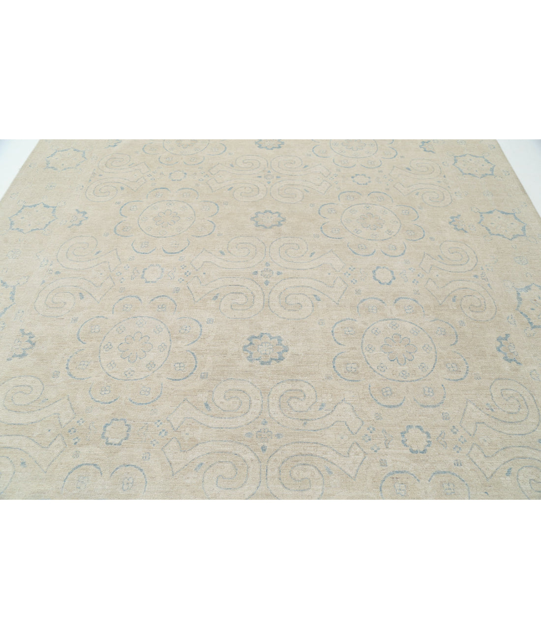 Hand Knotted Serenity Wool Rug - 8'10'' x 11'7'' 8'10'' x 11'7'' (265 X 348) / Ivory / Taupe