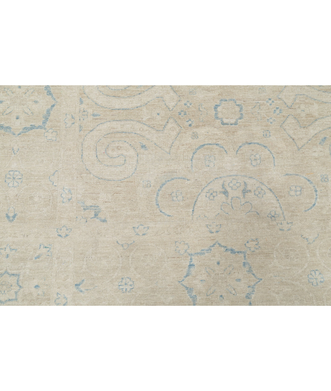 Hand Knotted Serenity Wool Rug - 8'10'' x 11'7'' 8'10'' x 11'7'' (265 X 348) / Ivory / Taupe