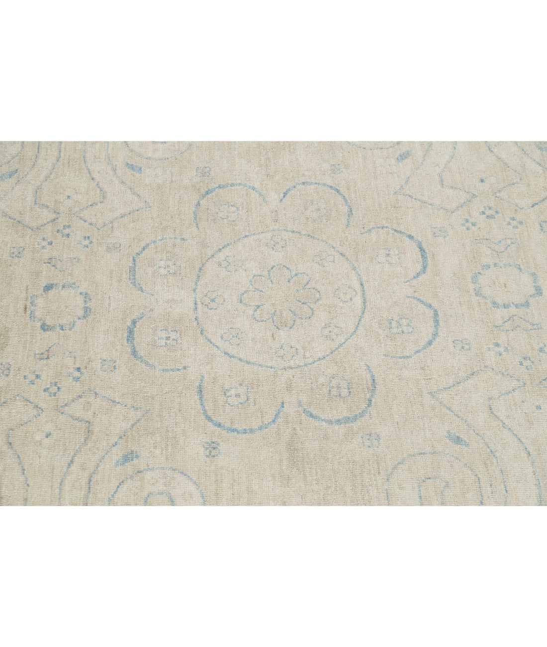 Hand Knotted Serenity Wool Rug - 8'10'' x 11'7'' 8'10'' x 11'7'' (265 X 348) / Ivory / Taupe