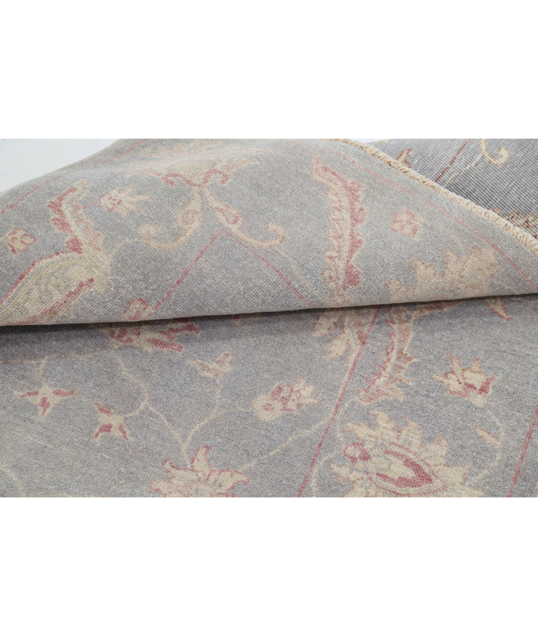 Hand Knotted Serenity Wool Rug - 3'2'' x 5'1'' 3'2'' x 5'1'' (95 X 153) / Grey / Grey