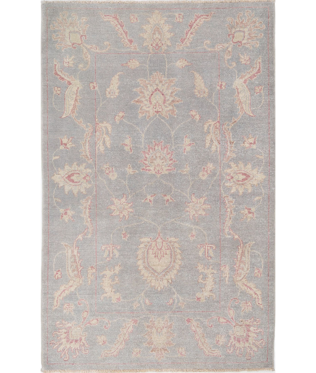 Hand Knotted Serenity Wool Rug - 3'2'' x 5'1''