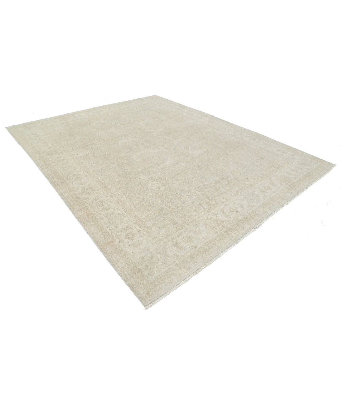 Hand Knotted Serenity Wool Rug - 8'11'' x 11'2'' 8'11'' x 11'2'' (268 X 335) / Grey / Ivory