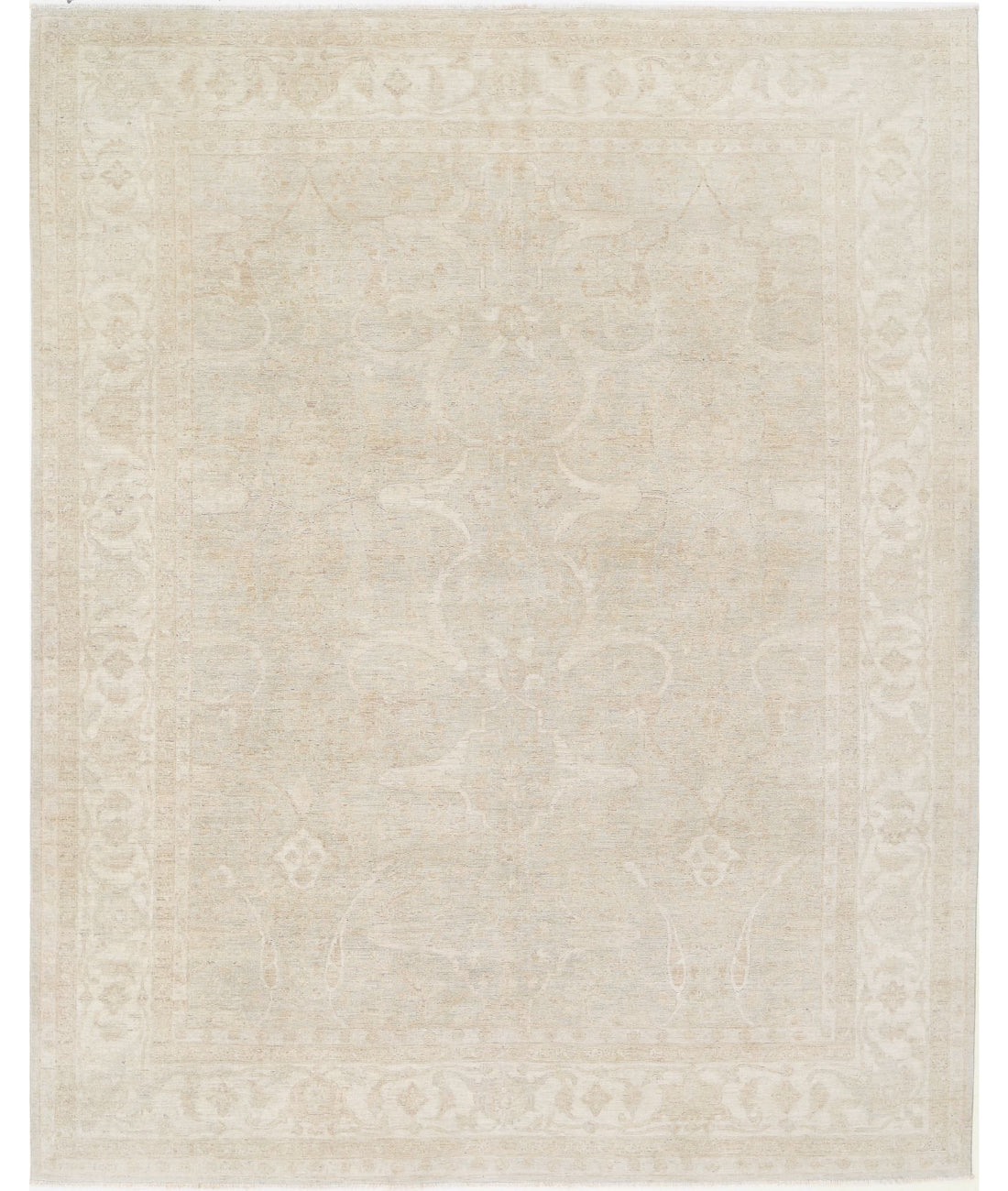 Hand Knotted Serenity Wool Rug - 8&#39;11&#39;&#39; x 11&#39;2&#39;&#39; 8&#39;11&#39;&#39; x 11&#39;2&#39;&#39; (268 X 335) / Grey / Ivory