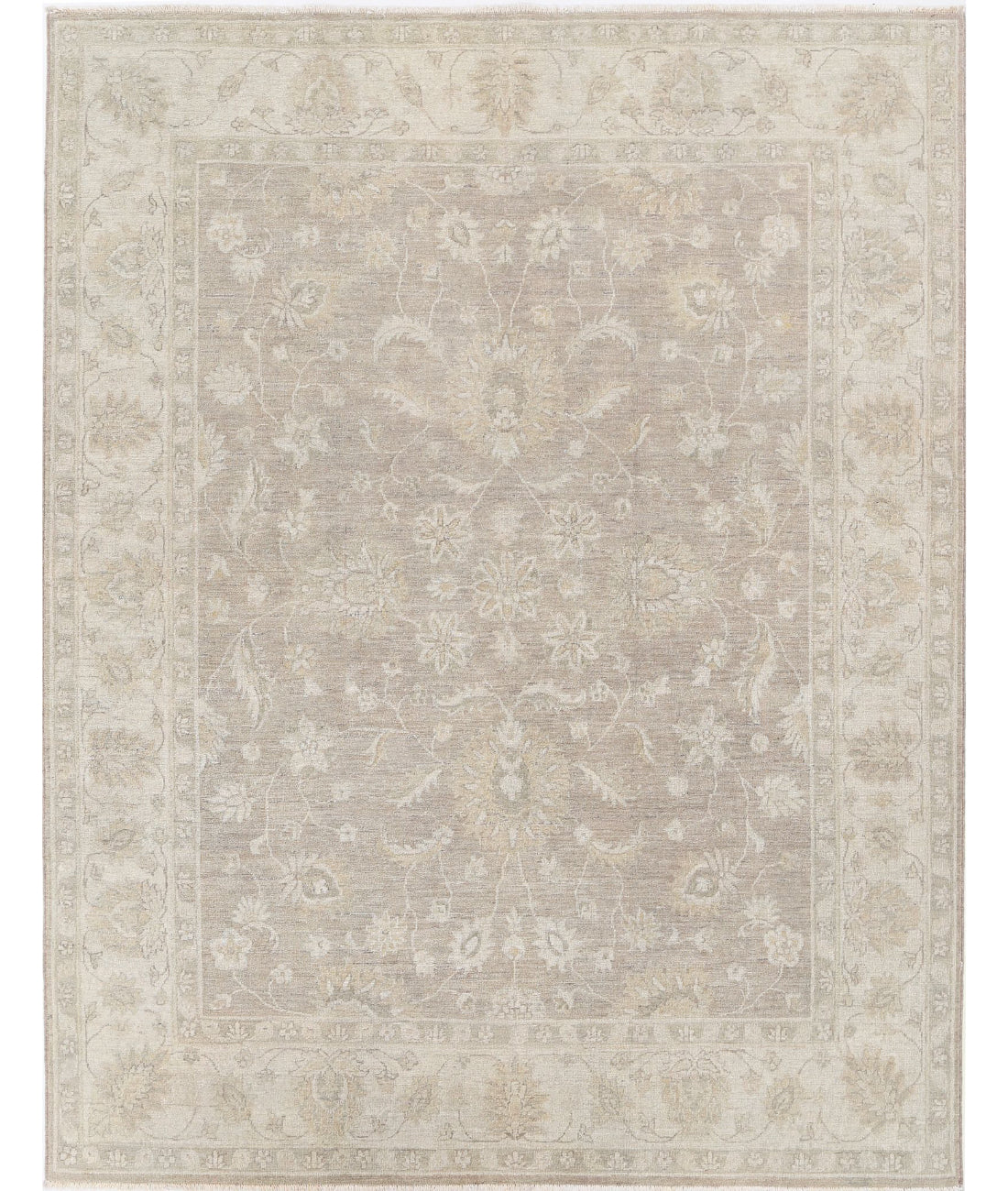 Hand Knotted Serenity Wool Rug - 6'4'' x 8'0''