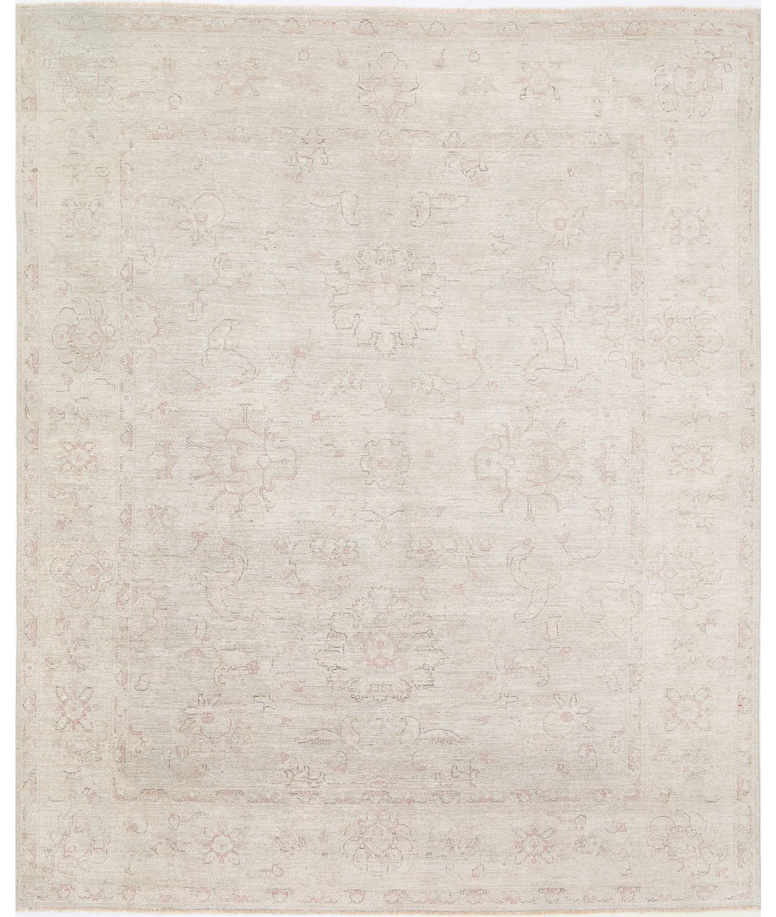Hand Knotted Serenity Wool Rug - 8'0'' x 9'5''