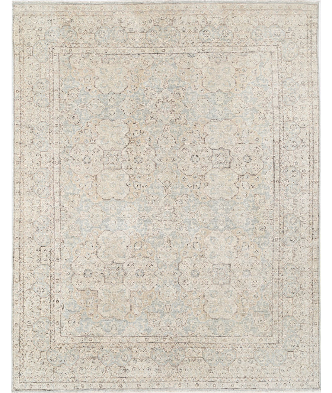 Hand Knotted Serenity Wool Rug - 9'0'' x 11'3''