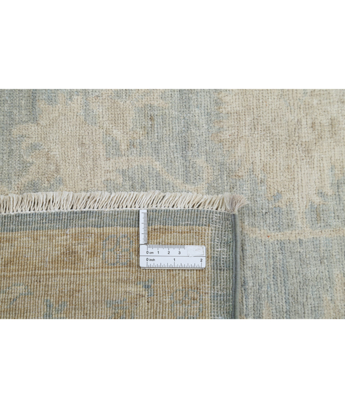 Hand Knotted Serenity Wool Rug - 7'10'' x 11'3'' 7'10'' x 11'3'' (235 X 338) / Blue / Ivory