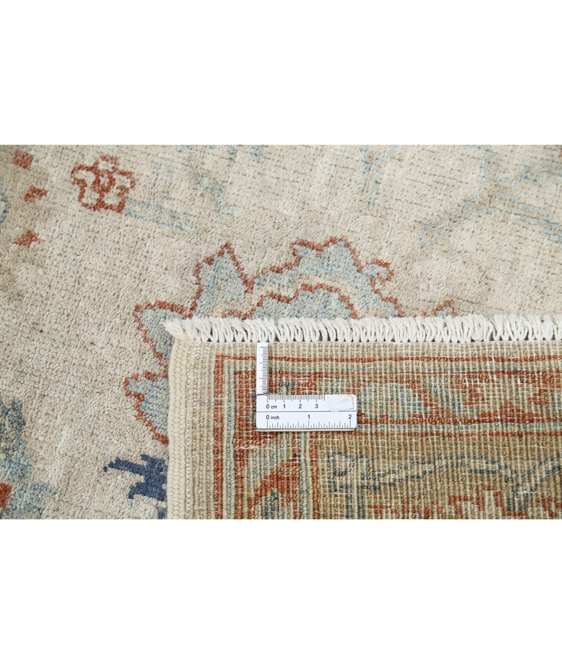 Hand Knotted Serenity Wool Rug - 6'1'' x 8'8'' 6'1'' x 8'8'' (183 X 260) / Ivory / Beige