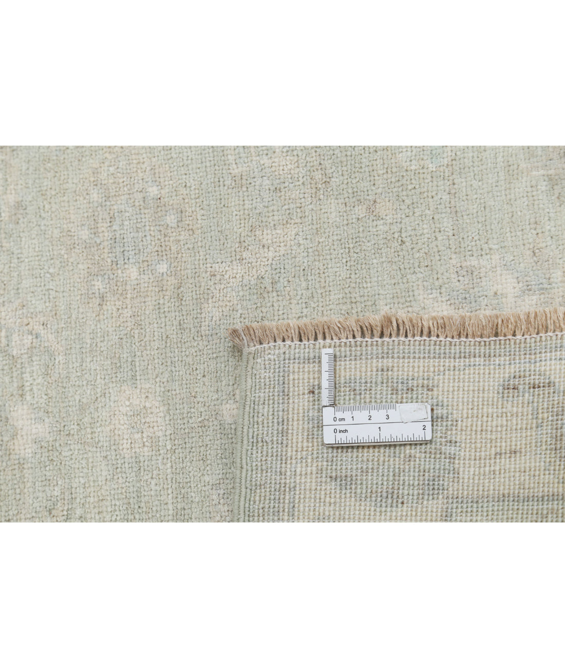 Hand Knotted Serenity Wool Rug - 2'3'' x 2'9'' 2'3'' x 2'9'' (68 X 83) / Green / Ivory