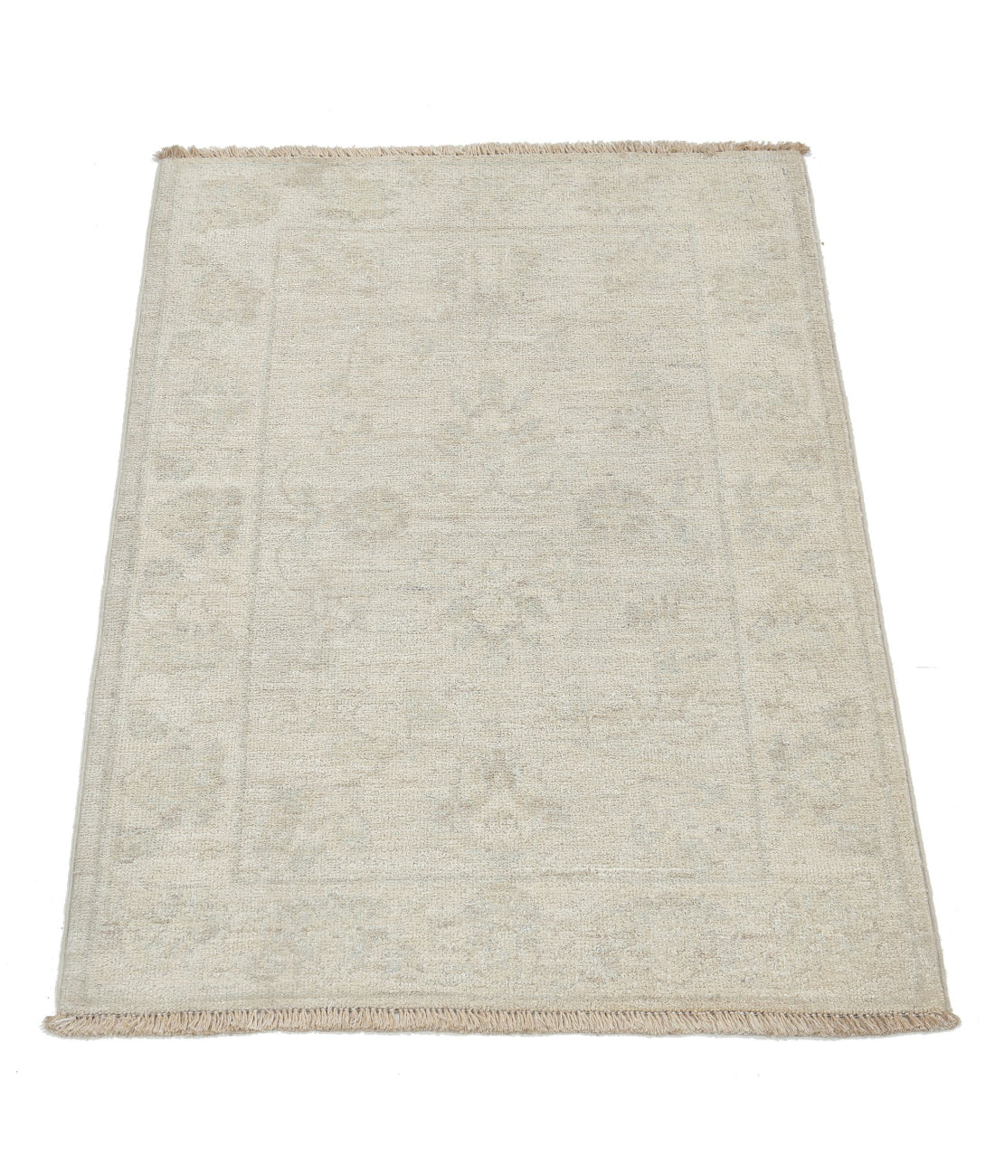 Hand Knotted Serenity Wool Rug - 2'2'' x 3'1'' 2'2'' x 3'1'' (65 X 93) / Beige / Ivory