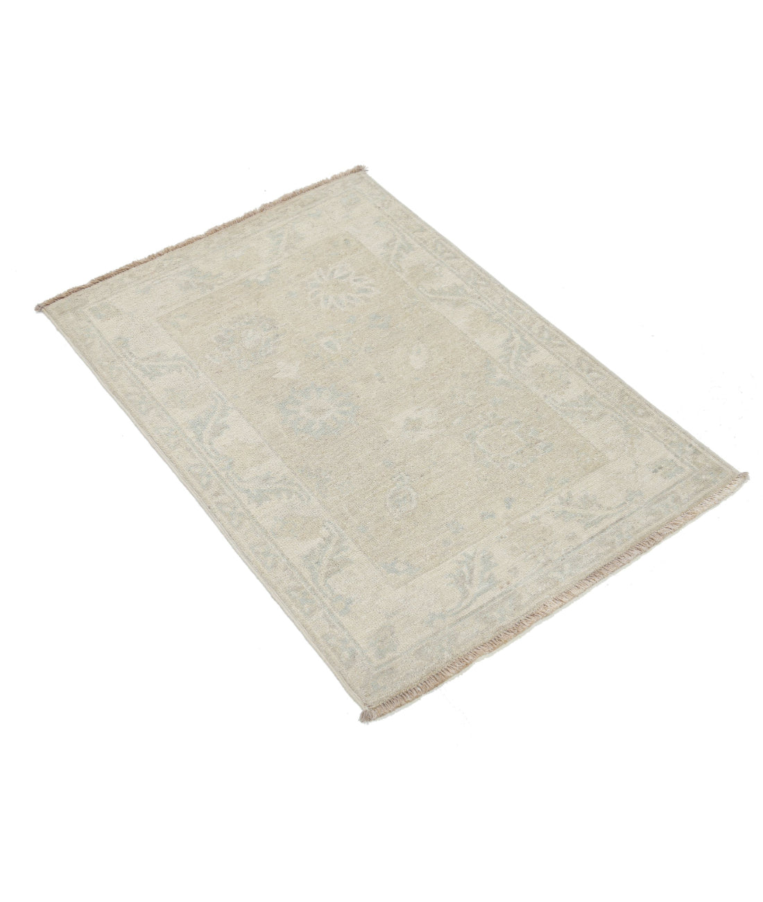 Hand Knotted Serenity Wool Rug - 2'1'' x 3'0'' 2'1'' x 3'0'' (63 X 90) / Taupe / Ivory