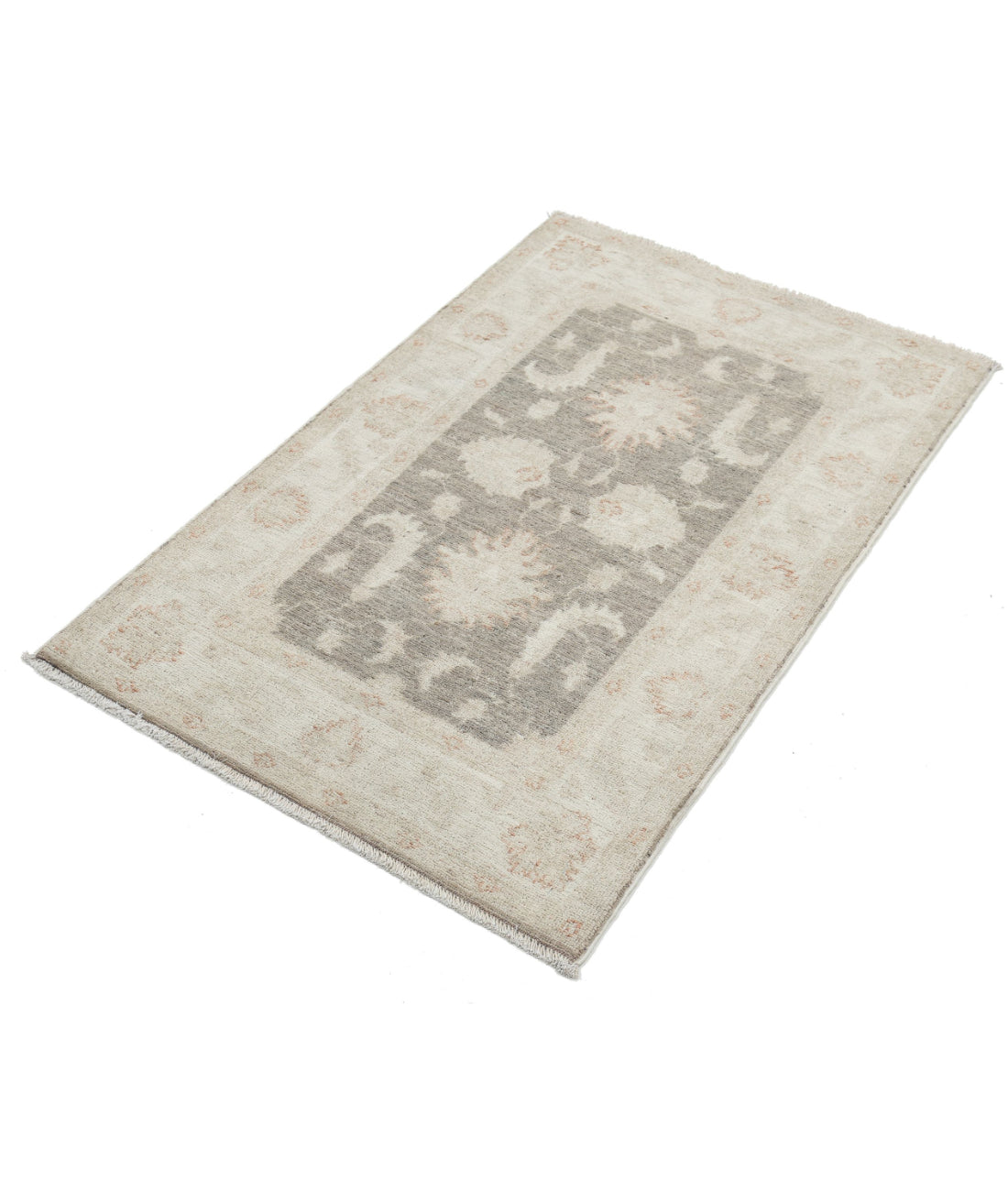 Hand Knotted Serenity Wool Rug - 2'7'' x 3'11'' 2'7'' x 3'11'' (78 X 118) / Brown / Ivory