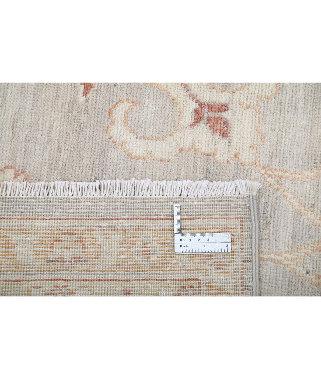 Hand Knotted Serenity Wool Rug - 8'9'' x 11'6'' 8'9'' x 11'6'' (263 X 345) / Grey / Ivory