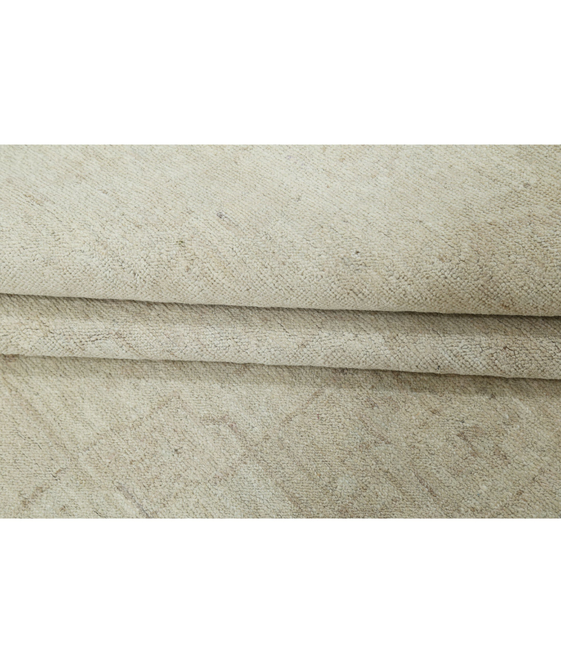 Hand Knotted Serenity Wool Rug - 11'7'' x 15'3'' 11'7'' x 15'3'' (348 X 458) / Ivory / Ivory