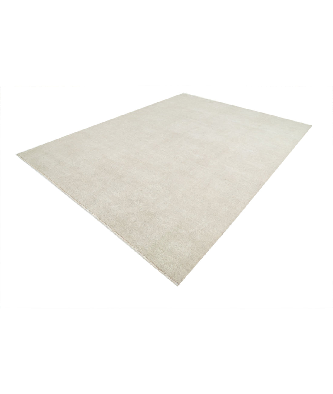 Hand Knotted Serenity Wool Rug - 8'9'' x 11'7'' 8'9'' x 11'7'' (263 X 348) / Taupe / Ivory