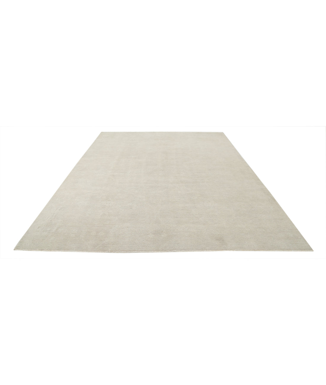 Hand Knotted Serenity Wool Rug - 8'9'' x 11'7'' 8'9'' x 11'7'' (263 X 348) / Taupe / Ivory