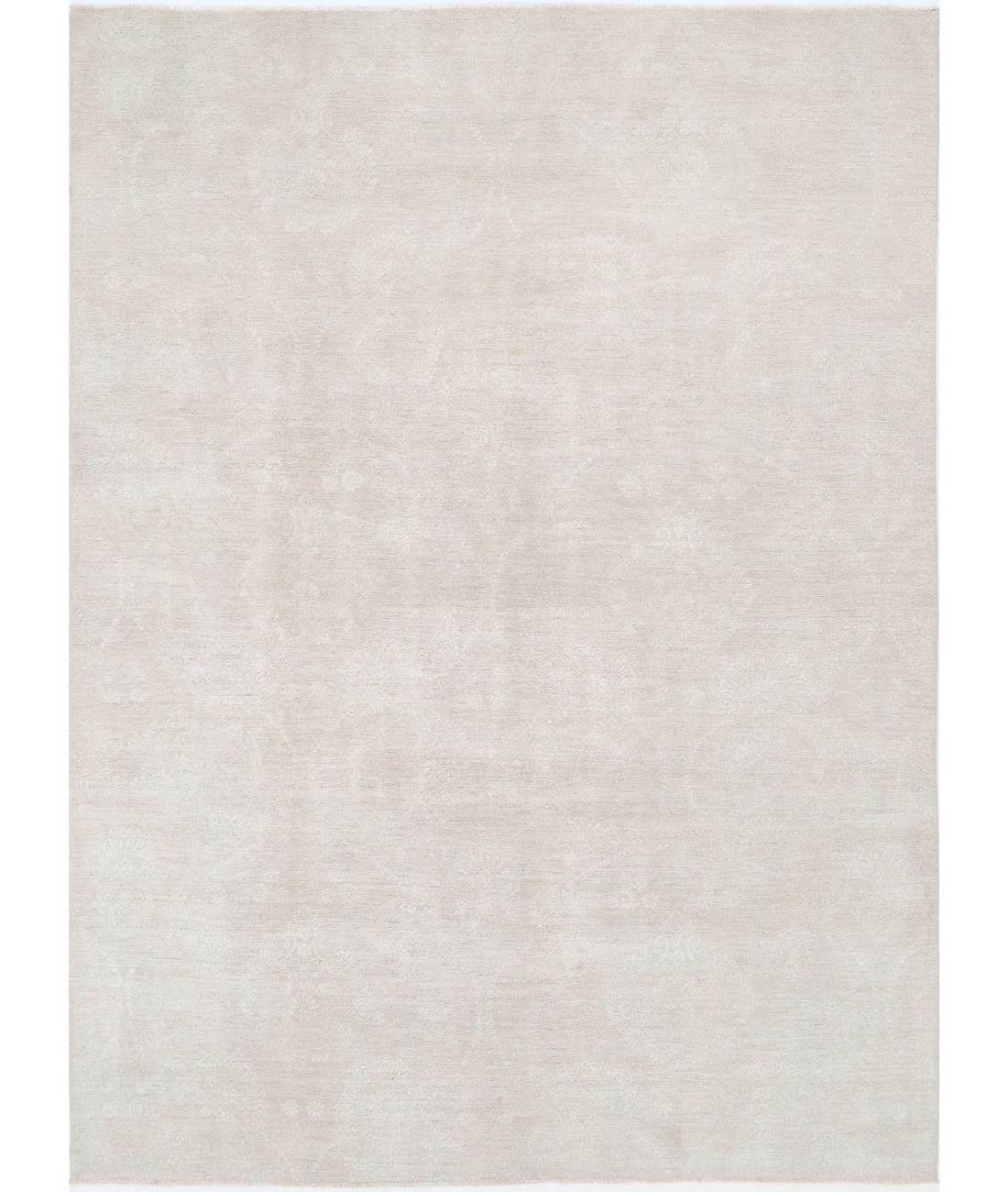 Hand Knotted Serenity Wool Rug - 8&#39;9&#39;&#39; x 11&#39;7&#39;&#39; 8&#39;9&#39;&#39; x 11&#39;7&#39;&#39; (263 X 348) / Taupe / Ivory
