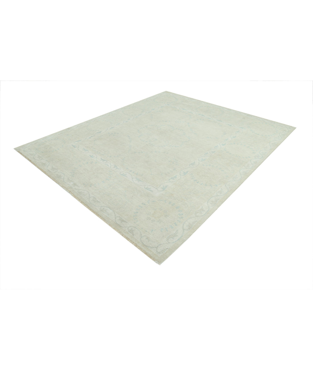 Hand Knotted Serenity Wool Rug - 7'9'' x 9'4'' 7'9'' x 9'4'' (233 X 280) / Beige / Taupe