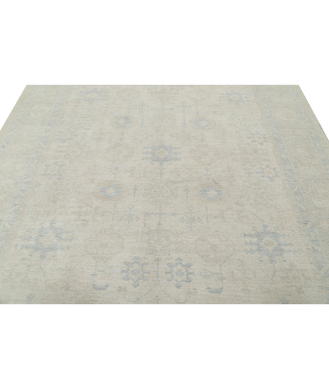Hand Knotted Serenity Wool Rug - 8'1'' x 9'6'' 8'1'' x 9'6'' (243 X 285) / Ivory / Ivory