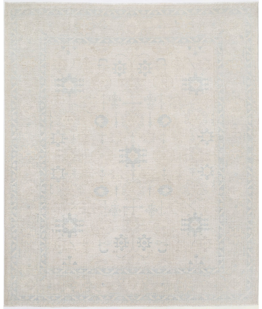 Hand Knotted Serenity Wool Rug - 8'1'' x 9'6''