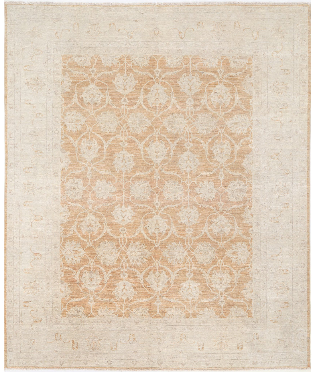 Hand Knotted Serenity Wool Rug - 7'10'' x 9'5''
