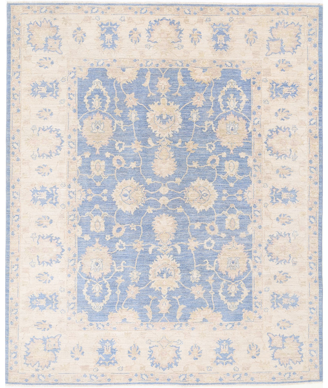 Hand Knotted Serenity Wool Rug - 8'1'' x 9'9''