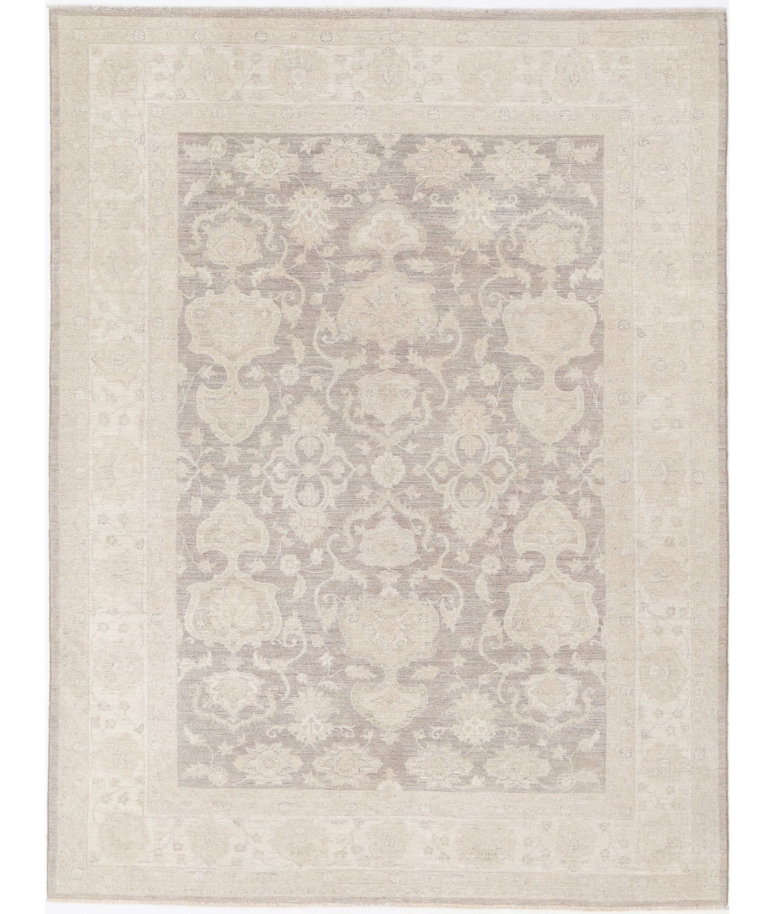 Hand Knotted Serenity Wool Rug - 7&#39;0&#39;&#39; x 9&#39;4&#39;&#39;