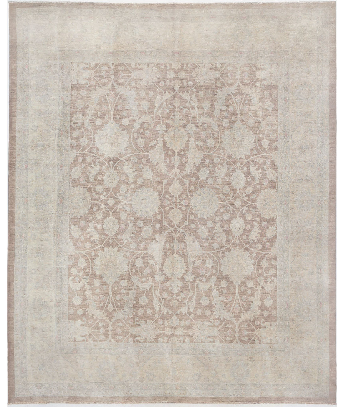 Hand Knotted Serenity Wool Rug - 11&#39;9&#39;&#39; x 14&#39;4&#39;&#39;