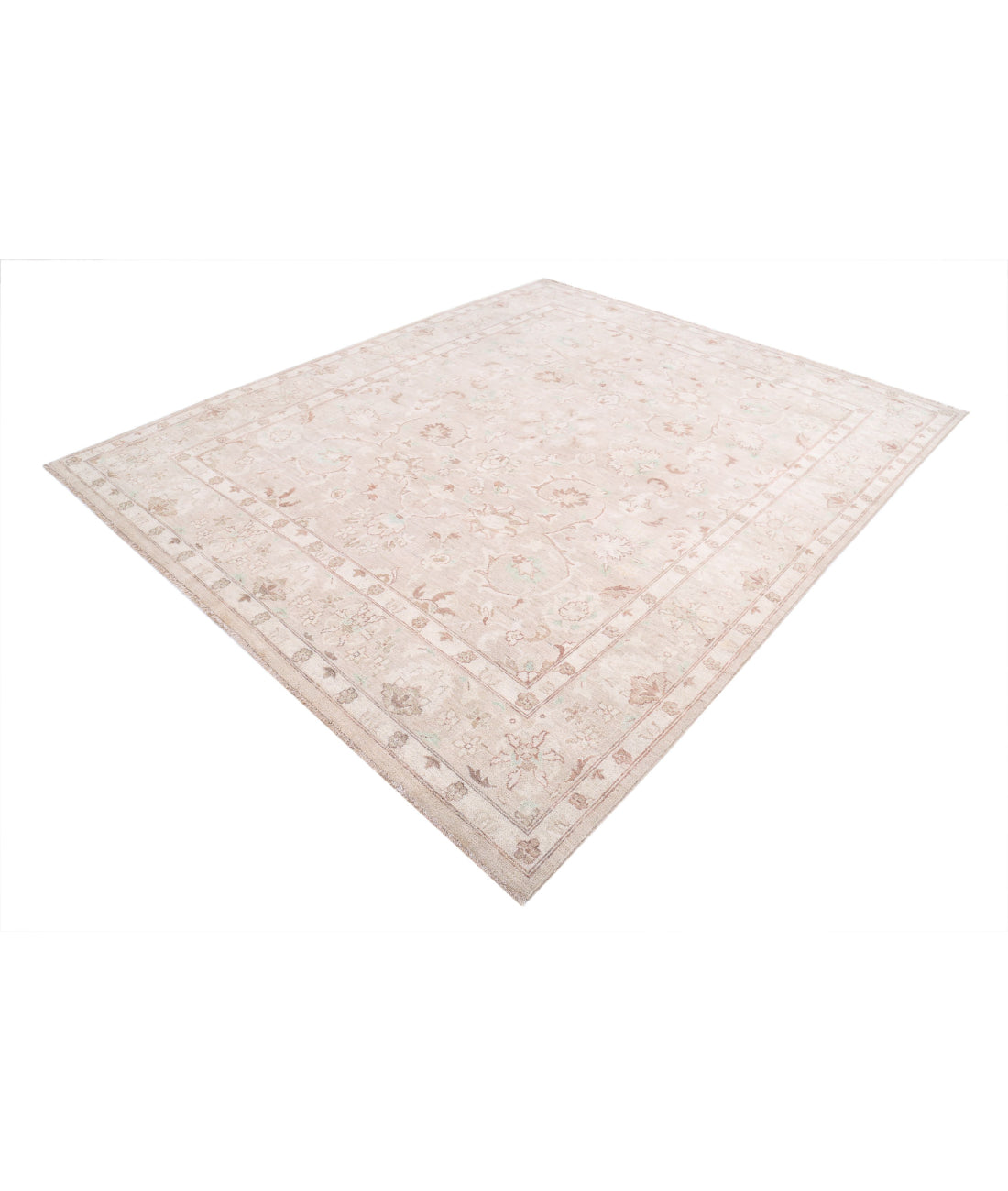 Hand Knotted Serenity Wool Rug - 8'0'' x 9'7'' 8'0'' x 9'7'' (240 X 288) / Taupe / Taupe