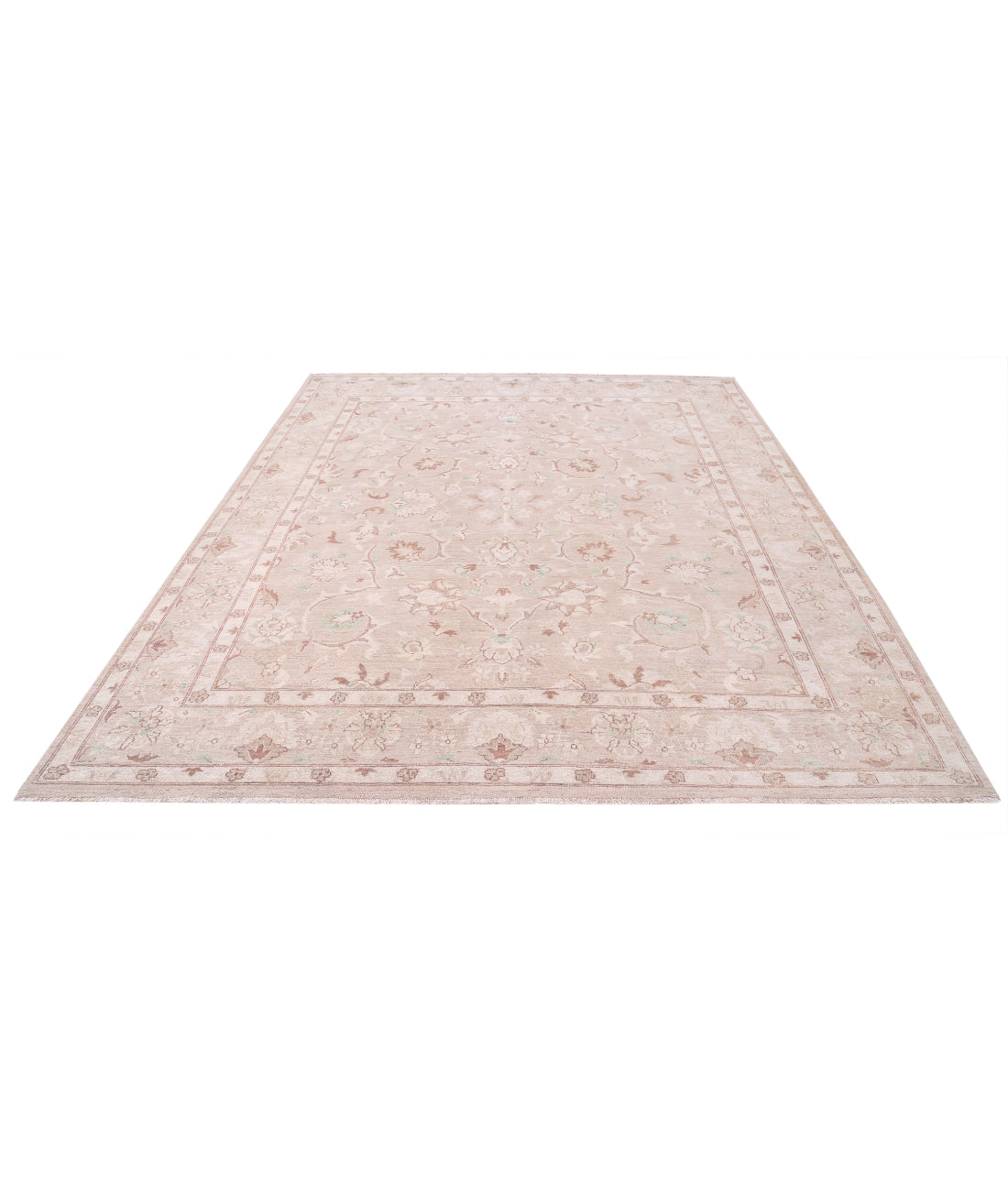 Hand Knotted Serenity Wool Rug - 8'0'' x 9'7'' 8'0'' x 9'7'' (240 X 288) / Taupe / Taupe