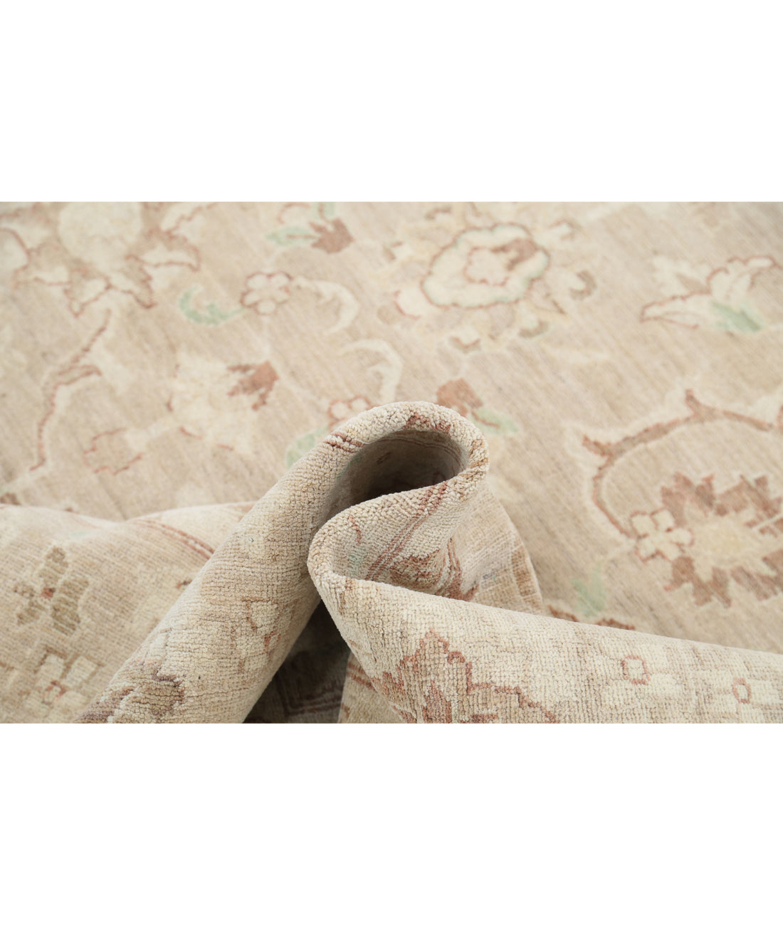 Hand Knotted Serenity Wool Rug - 8'0'' x 9'7'' 8'0'' x 9'7'' (240 X 288) / Taupe / Taupe