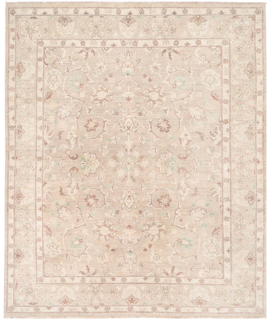 Hand Knotted Serenity Wool Rug - 8'0'' x 9'7''